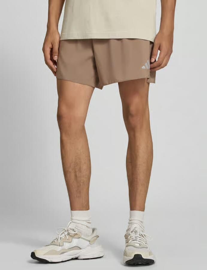 Adidas Training Regular fit sportshorts met logoprint model 'Run Ess Shor M' - Foto 3
