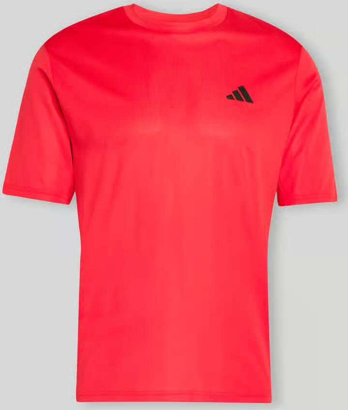 Adidas T-shirt Korte Mouw Camiseta Workout Essentials Base manga corta rojo