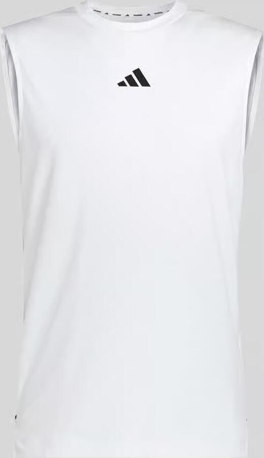 Adidas Training regular fit tank top met logoprint - Foto 6