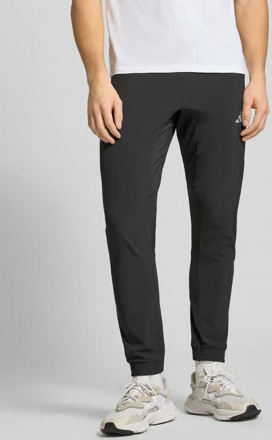 Adidas Training Regular fit trainingsbroek met elastische band met logo - Foto 8