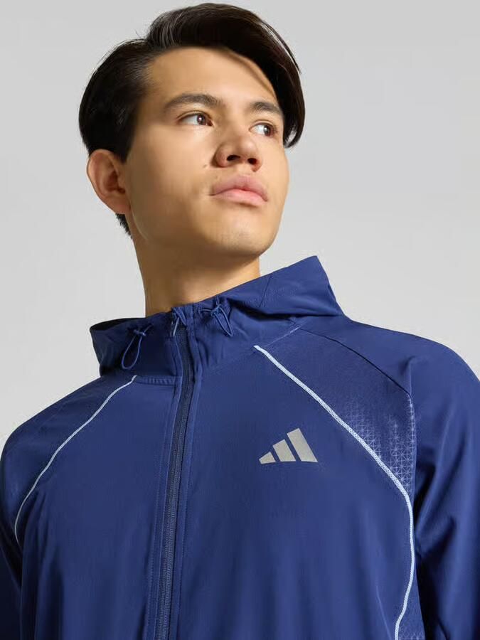 Adidas Training Regular fit trainingsjack met logoprint model 'Tech' - Foto 2
