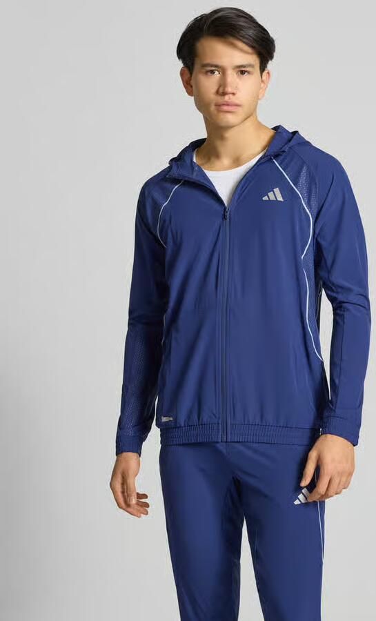 Adidas Training Regular fit trainingsjack met logoprint model 'Tech' - Foto 5