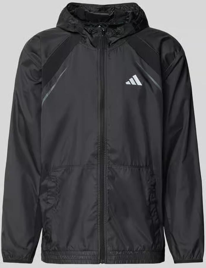 Adidas Training Regular fit windbreaker met logoprint model 'Tech'