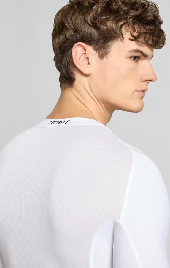 Adidas Training Shirt met lange mouwen en labelprint