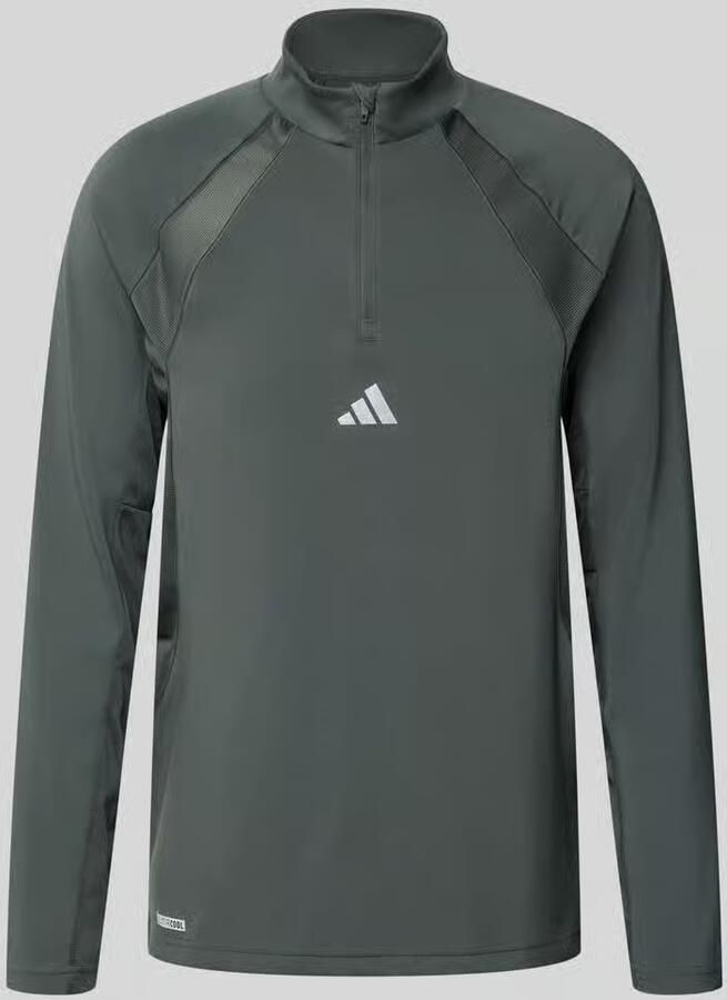 Adidas Training Slim fit sportshirt met lange mouwen met logoprint