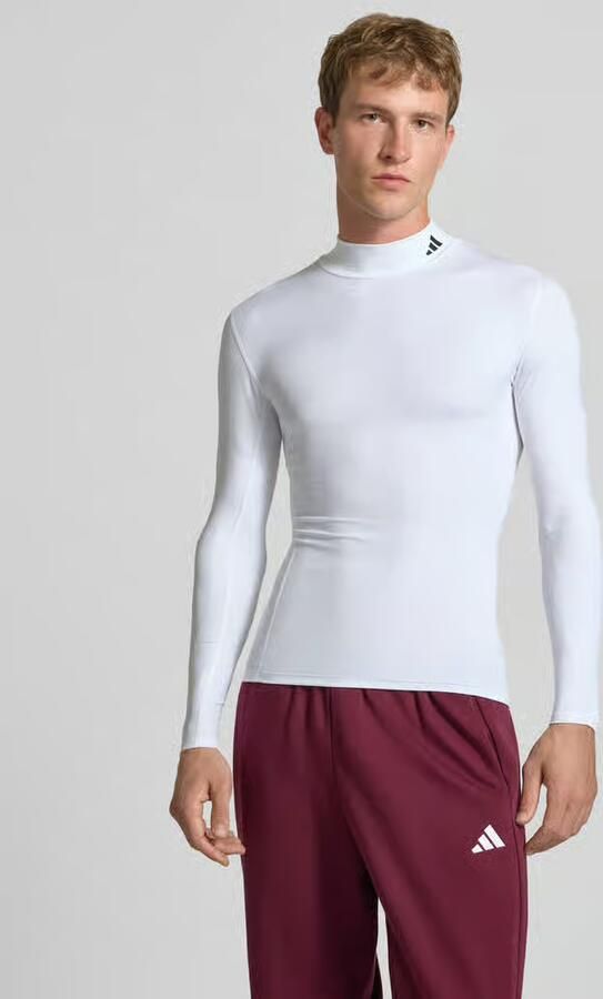 Adidas Training Slim fit sportshirt met lange mouwen met logoprint - Foto 3
