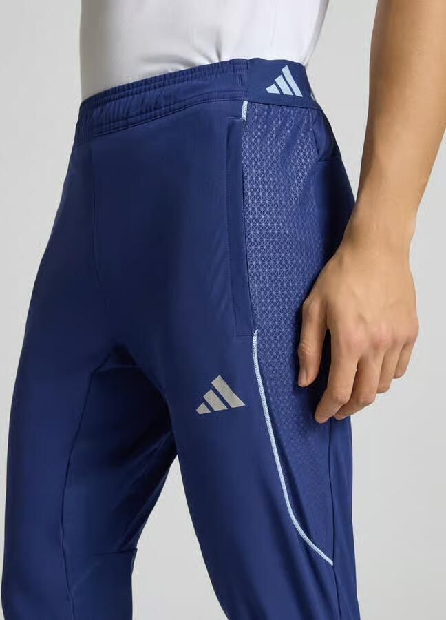Adidas Training Slim fit sweatpants met logoprint model 'Tech' - Foto 2