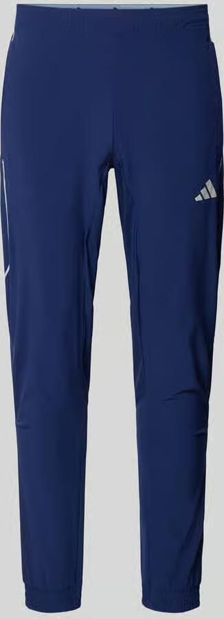 Adidas Training Slim fit sweatpants met logoprint model 'Tech'