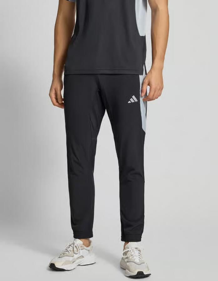Adidas Training Slim fit trainingsbroek met logoprint model 'Tech' - Foto 6