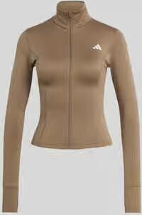 Adidas Training slim fit trainingsjack met logoprint
