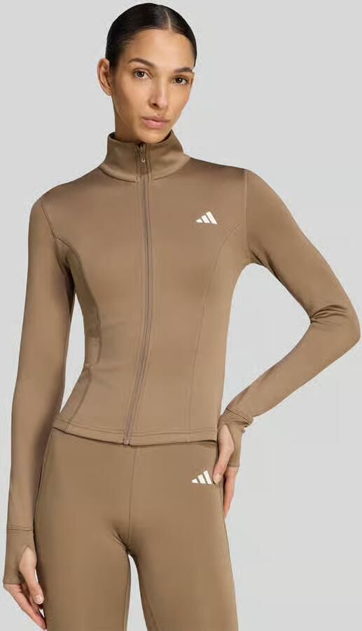 Adidas Training slim fit trainingsjack met logoprint - Foto 2