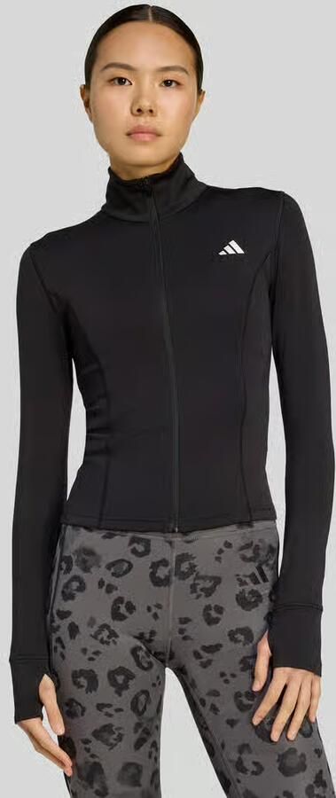 Adidas Training Slim fit trainingsjack met logoprint model 'Optime Essentials' - Foto 10
