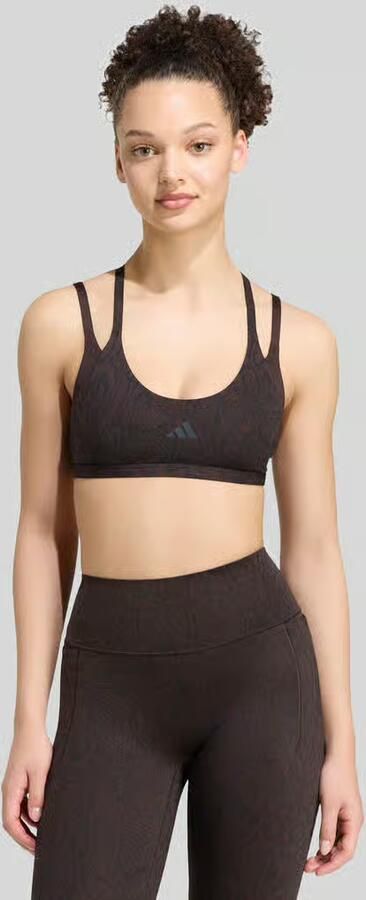 Adidas Optime Workout Snake Strappy Light Support Bra - Foto 2