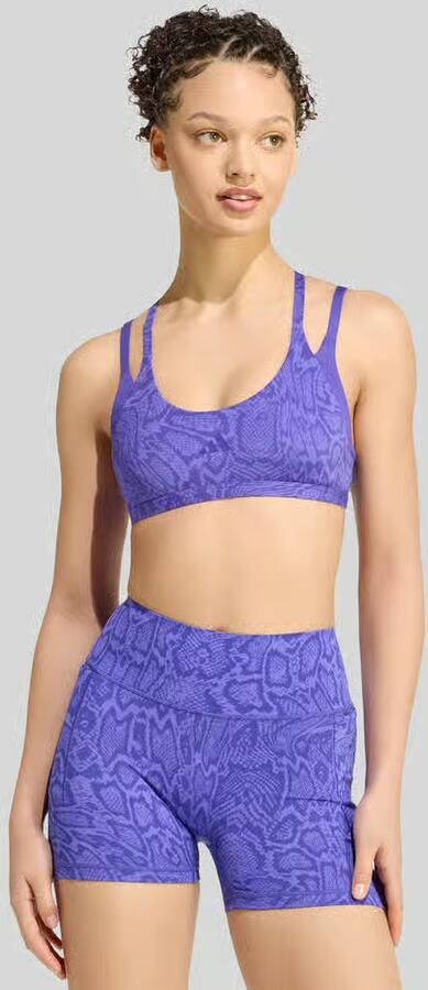 Adidas Training Sport-bh met dierenprint - Foto 2