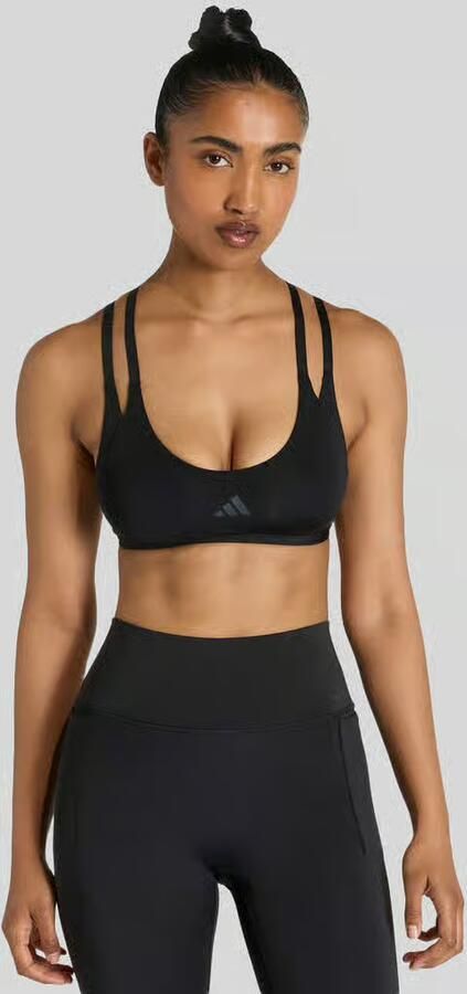 Adidas Training Sport-bh met logoprint - Foto 2