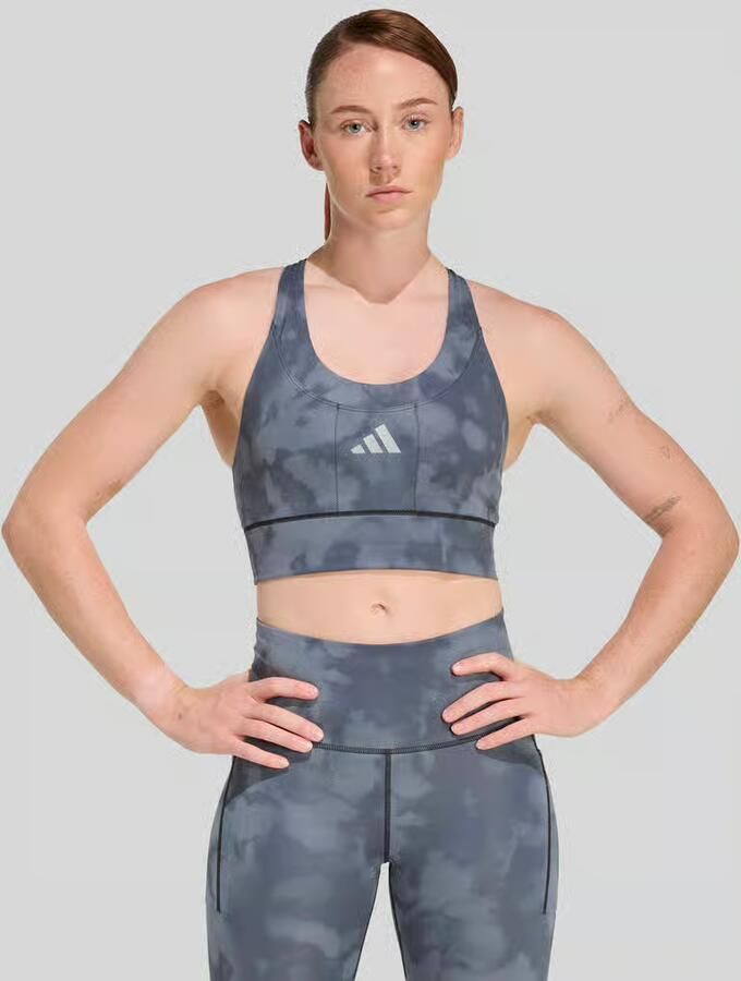 Adidas Training Sport-bh met logoprint - Foto 3