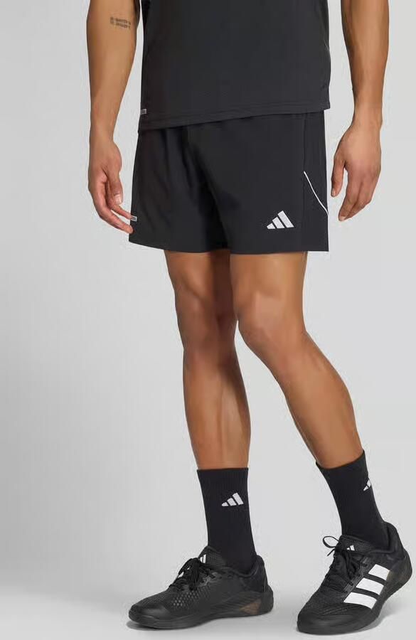 Adidas Training Sportshorts met ritszakken - Foto 2