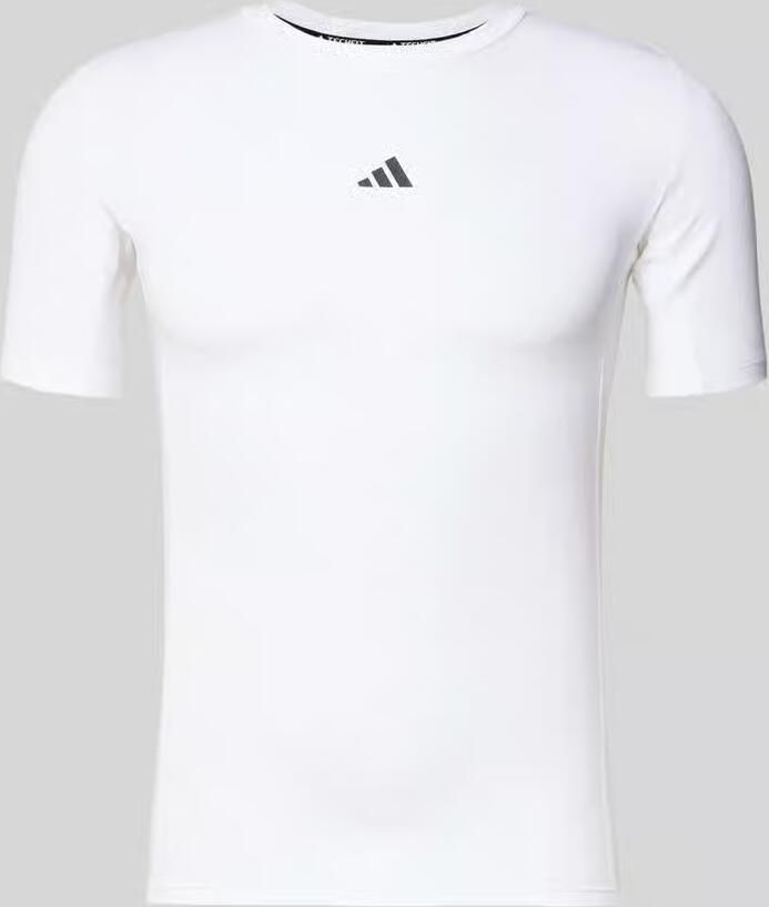 Adidas Training Slim fit T-shirt met logoprint