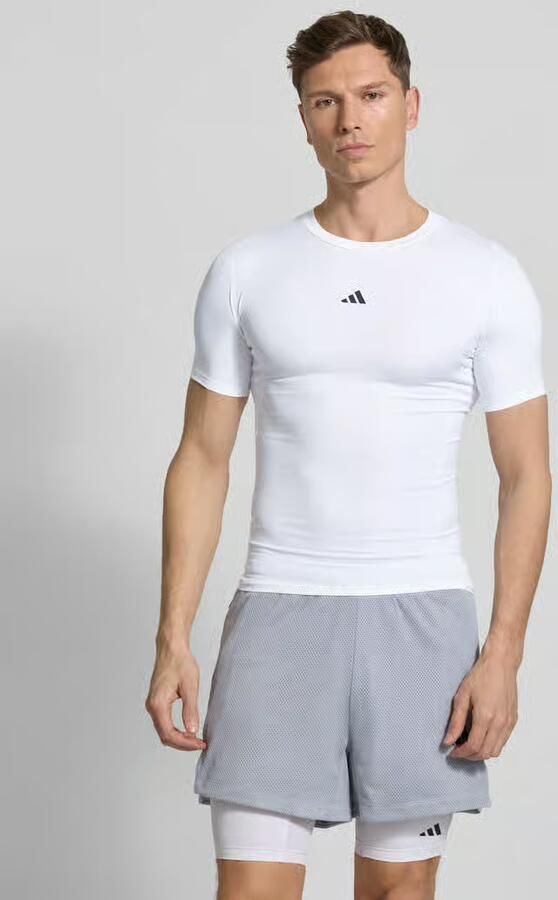 Adidas Training Slim fit T-shirt met logoprint - Foto 3