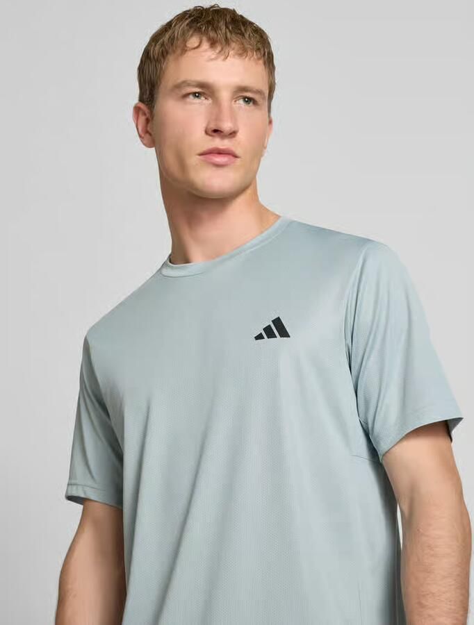 Adidas Training T-shirt met logo en ronde hals - Foto 2