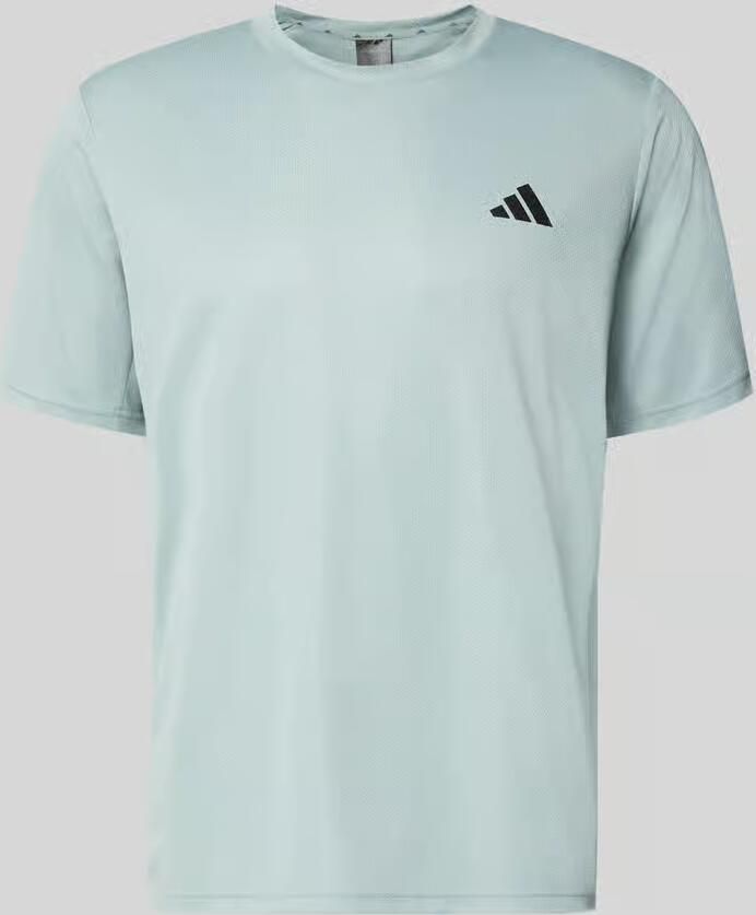 Adidas Training T-shirt met logo en ronde hals