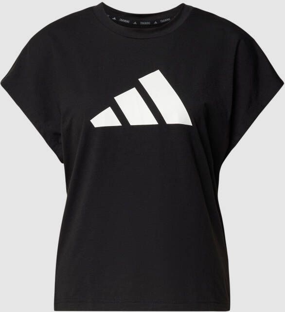 Adidas Performance T-shirt TRAIN ICONS TRAINING REGULAR FIT LOGO