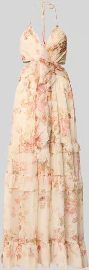 ADLYSH regular fit midi-jurk met ruches - Foto 2