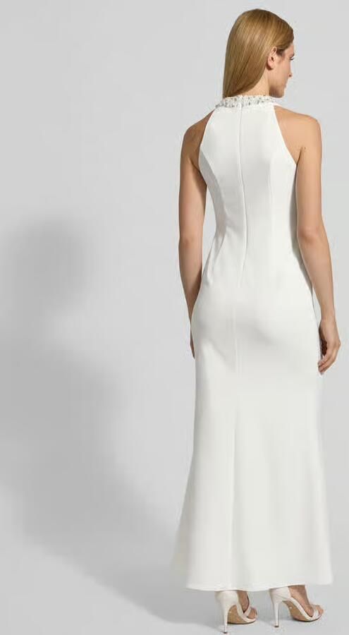 Adrianna Papell Avondjurk met Halter