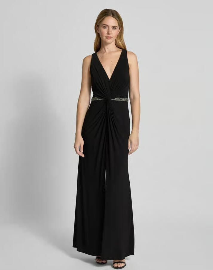 Adrianna Papell Avondjurk met knoopdetail - Foto 2