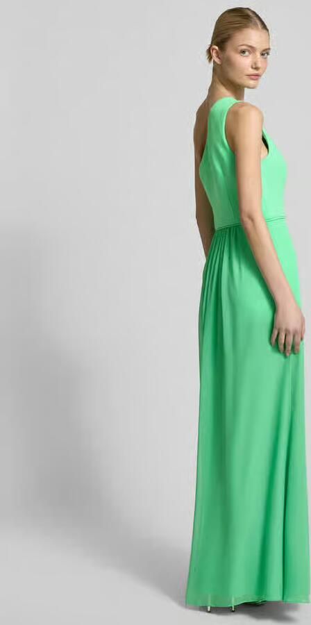 Adrianna Papell Avondjurk met one shoulder-band