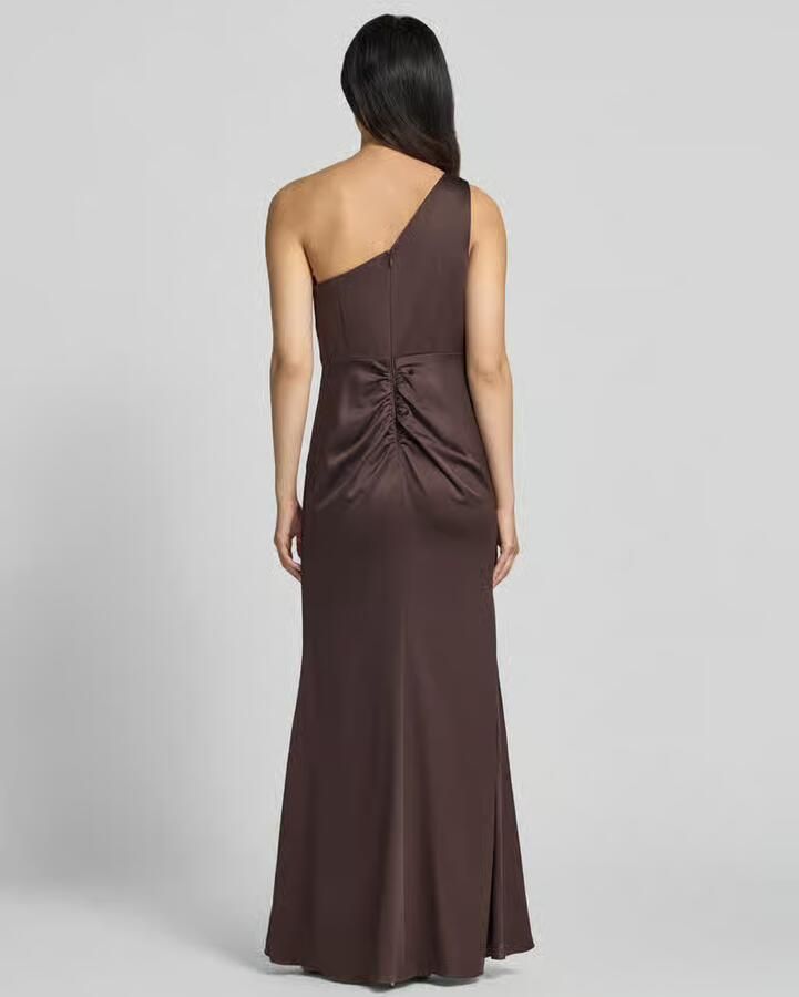 Adrianna Papell Avondjurk met one-shoulder band - Foto 2