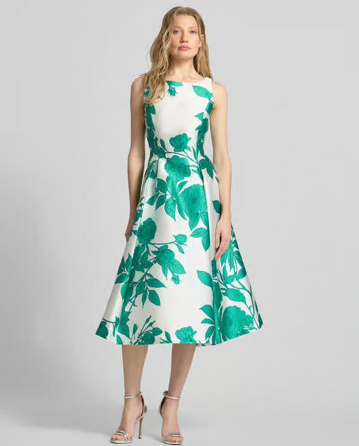 Adrianna Papell Cocktailjurk met allover-look - Foto 2