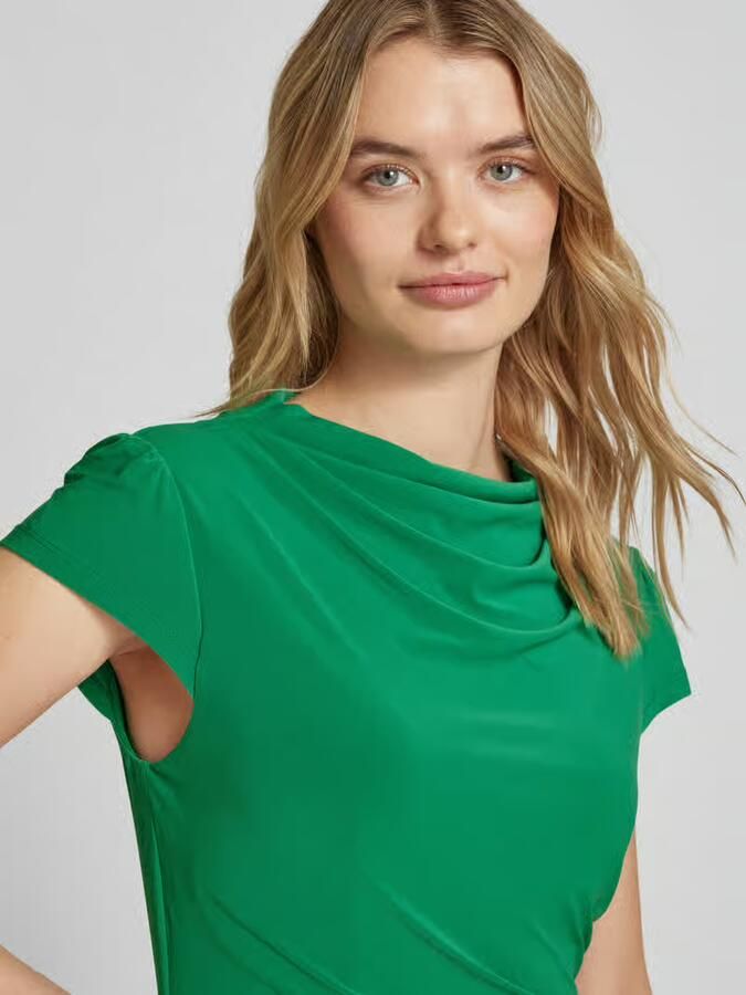 Adrianna Papell Cocktailjurk met plooien opzij