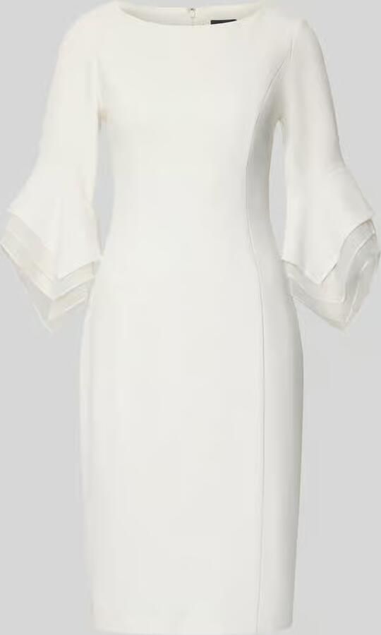 Adrianna Papell Cocktailjurk met ronde hals