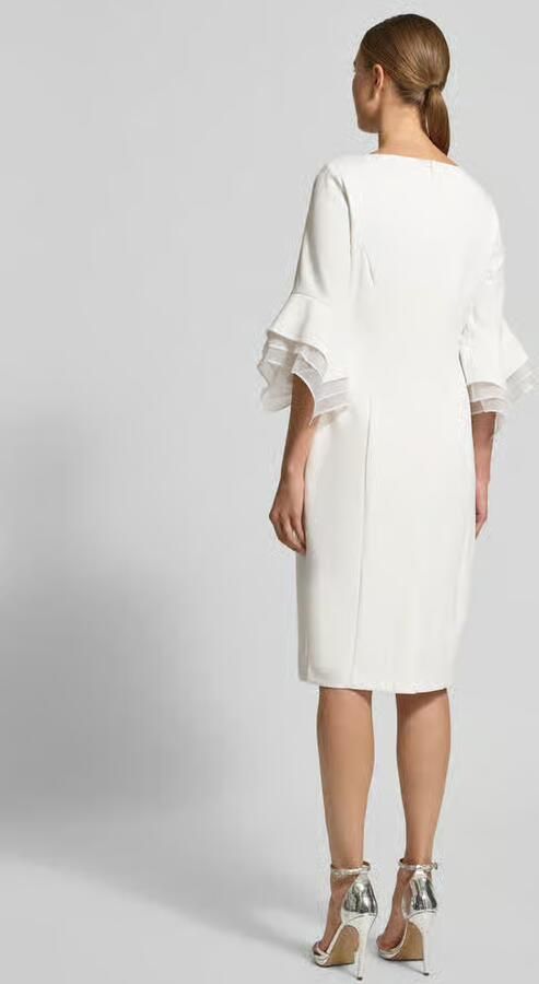 Adrianna Papell Cocktailjurk met ronde hals