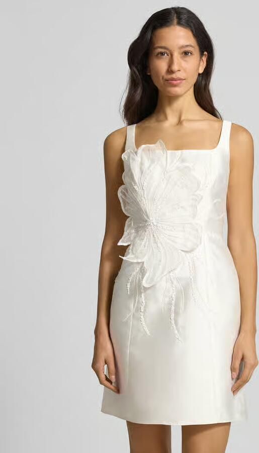 Adrianna Papell Cocktailjurk met siergarnering - Foto 3