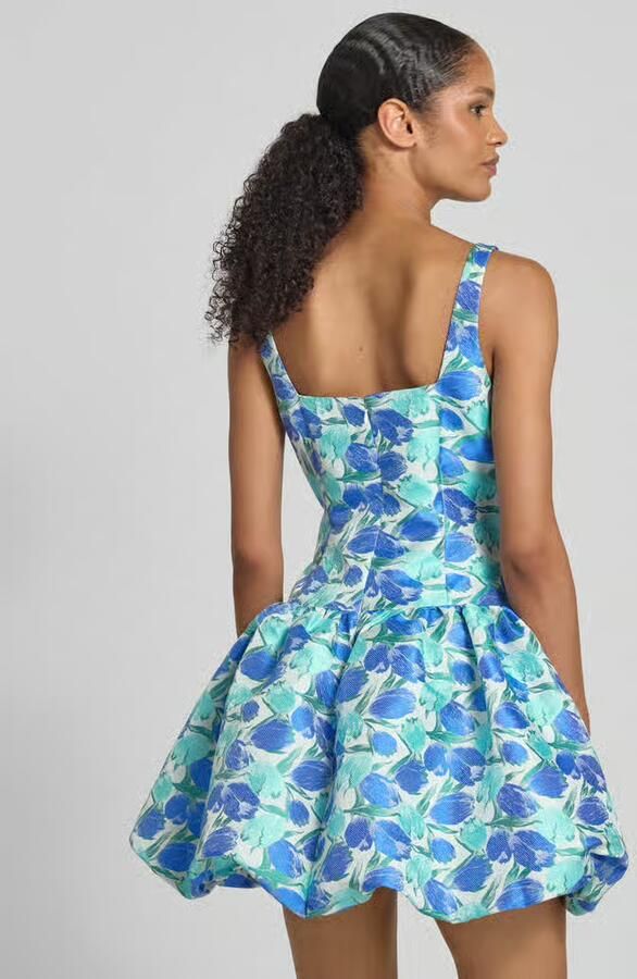 Adrianna Papell Cocktailjurk met vierkante hals