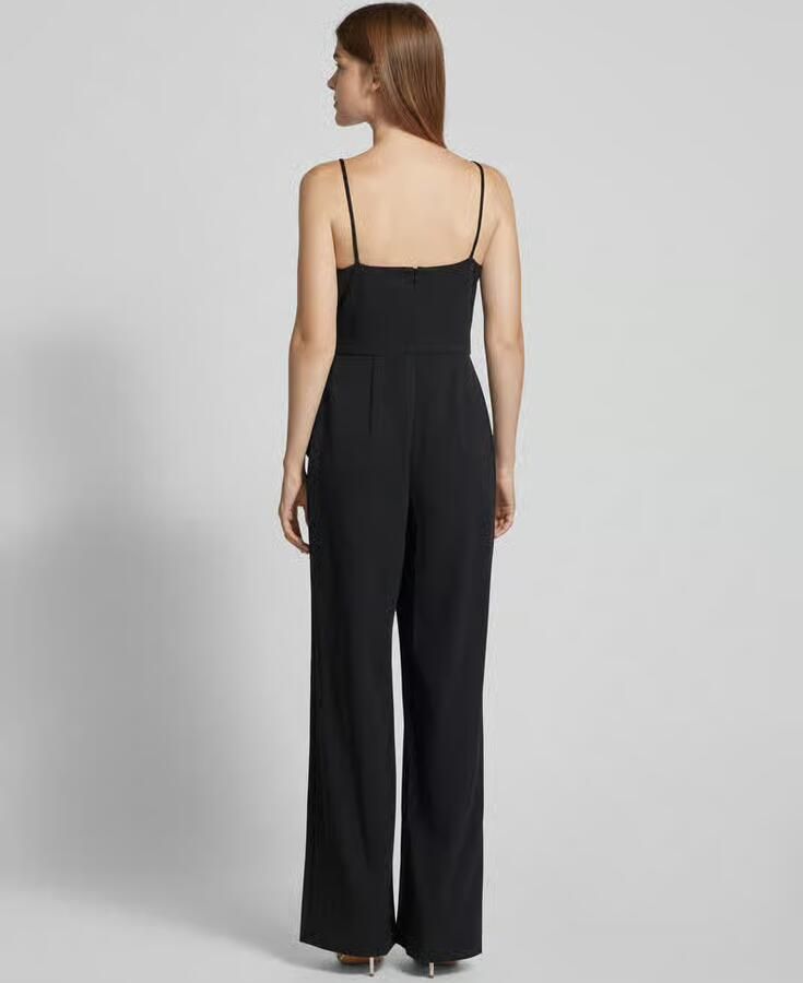 Adrianna Papell Jumpsuit met kralen en knoopdetail