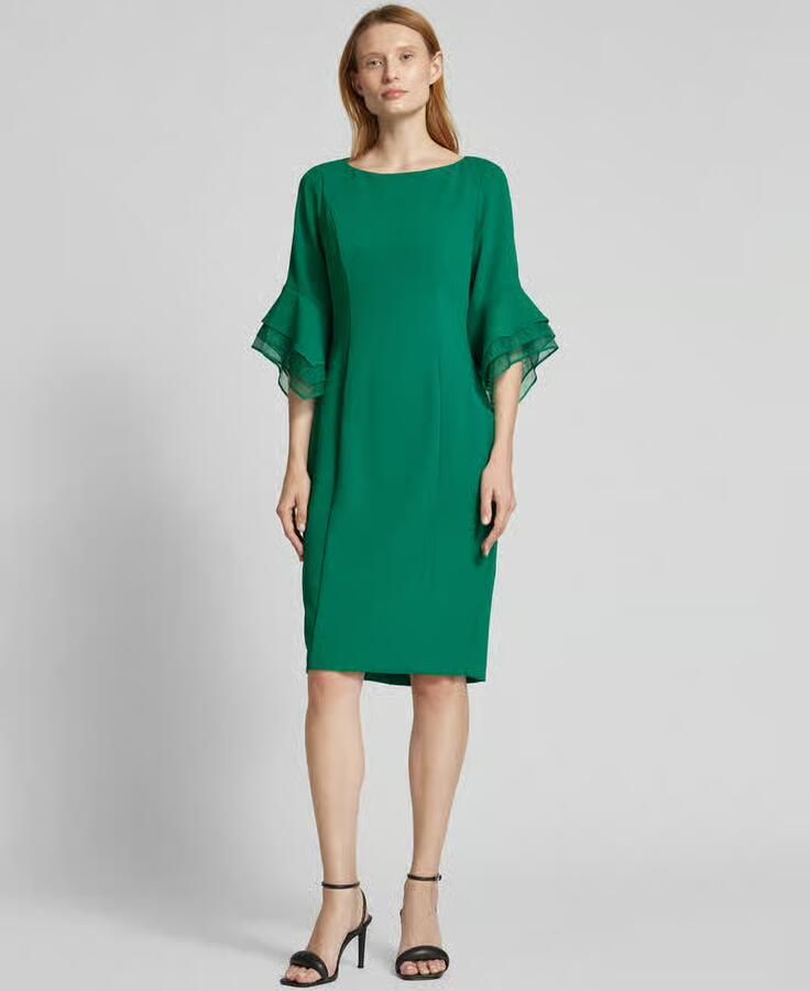 Adrianna Papell Cocktailjurk met boothals model 'RADIANT' - Foto 2