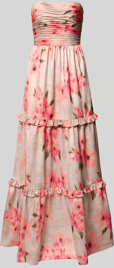 Adrianna Papell Maxi-jurk in off-shoulder-look met ruches - Foto 2