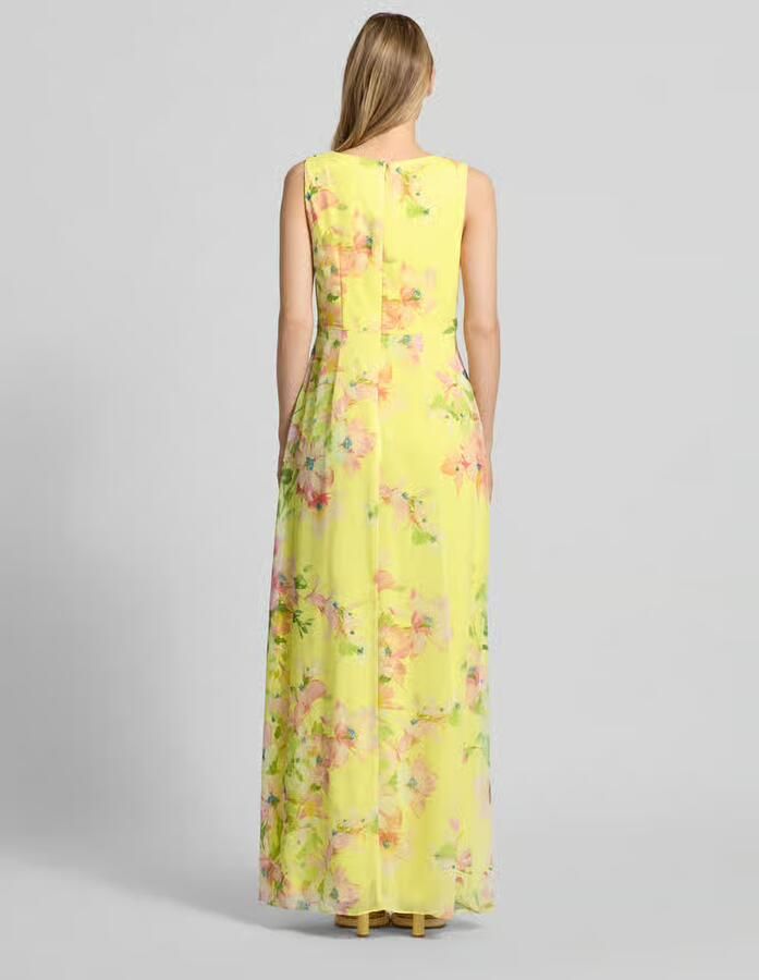 Adrianna Papell maxi-jurk in wikkellook met V-hals - Foto 3
