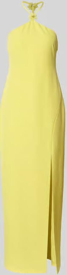 Adrianna Papell maxi-jurk met halter met loopsplit - Foto 2