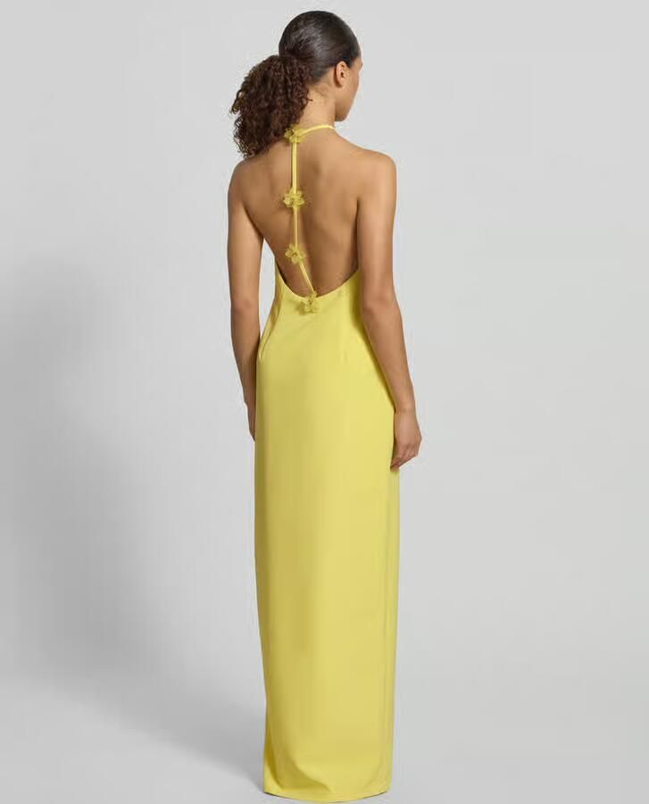 Adrianna Papell maxi-jurk met halter met loopsplit - Foto 2