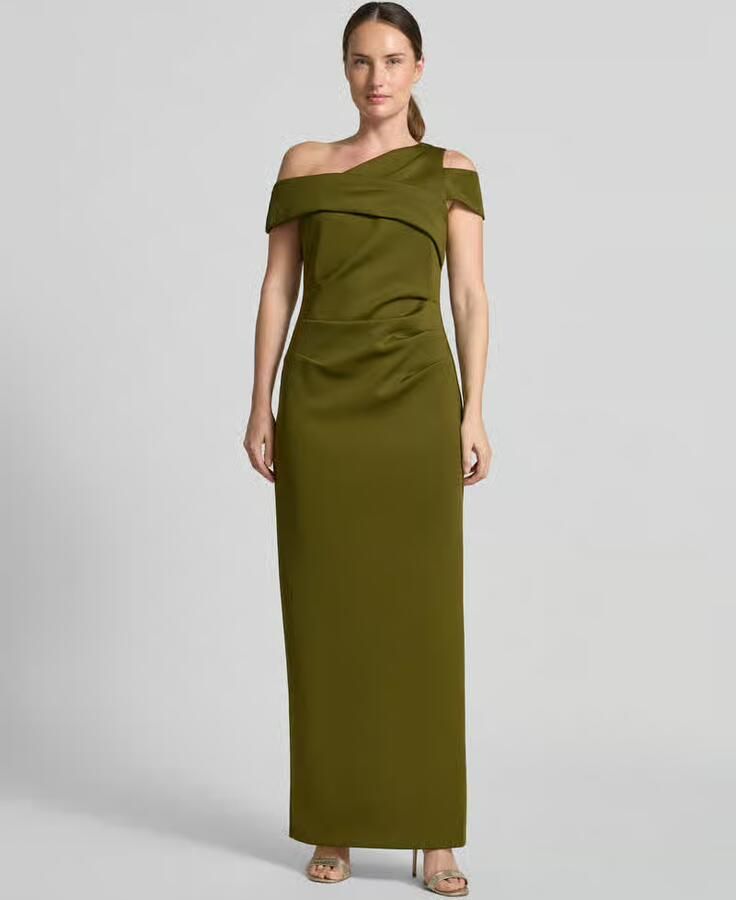 Adrianna Papell Maxi-jurk met rimpelingen - Foto 2