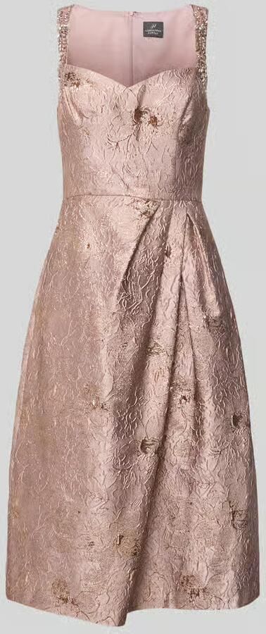 Adrianna Papell Midi-jurk met bloemendesign - Foto 3