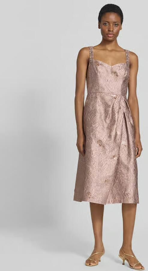 Adrianna Papell Midi-jurk met bloemendesign - Foto 2