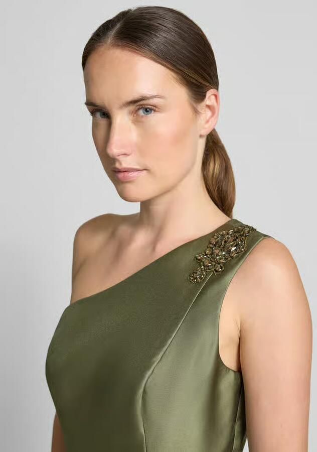 Adrianna Papell midi-jurk met ruches - Foto 2