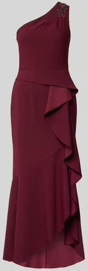 Adrianna Papell midi-jurk met siersteentjes