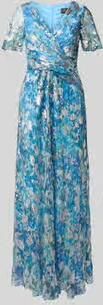 Adrianna Papell regular fit avondjurk met florale all-over print