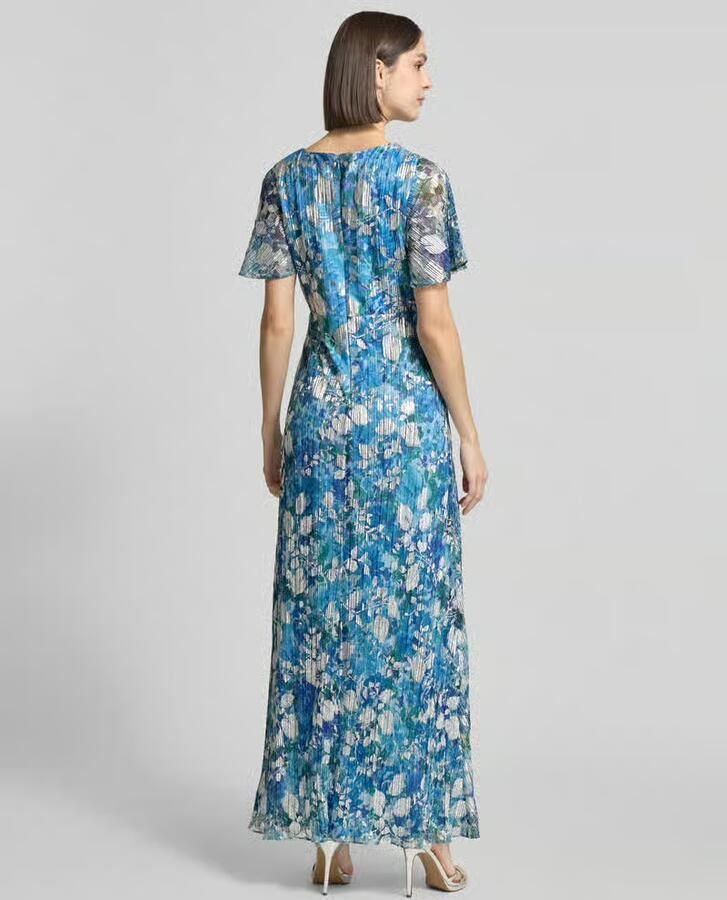 Adrianna Papell regular fit avondjurk met florale all-over print - Foto 2